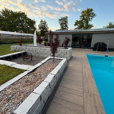 Ferienhaus Mit Privatem Pool Soltau Dış mekan fotoğraf